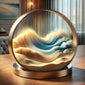 "Mesmerizing 3D Moving Sand Art"