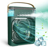 Air Conditioner Fan | Portable-Ac-Mini-Cooler-Fan-for-Room-Cooling-Rechargeable-Fan-Portable-Ac-for-Home-Portable-Air-Conditioners-Water-Cooler-Mini-Ac-for-Room-Cooling-Mini-Humidifier-Hanging-Closet-Shelves 2