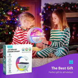 **G Speaker Lamp – 3-in-1 Bluetooth Speaker, Wireless Charger & RGB Light with APP Control | 2-Year Warranty**